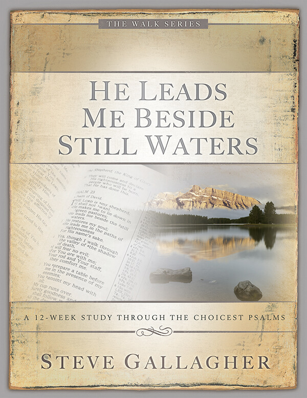 He Leads me Beside Still Waters: A 12-week study Through the Choicest Psalms Bible Study by Steve Gallagher